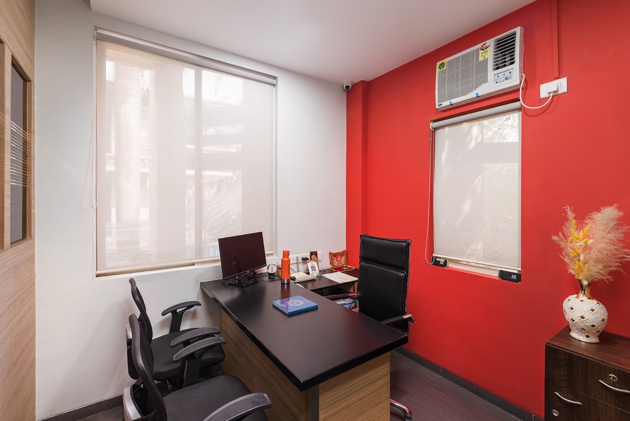 Lounge area with comfortable seating